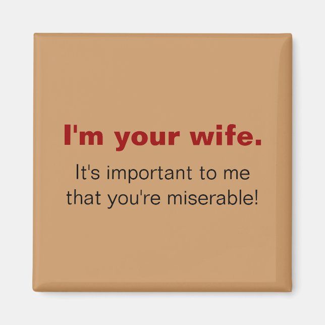 Magnet du mariage (Devant)