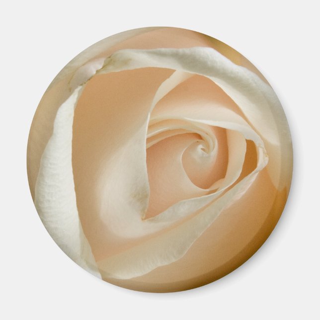 Magnet du Mariage Rose de pêche (Devant)