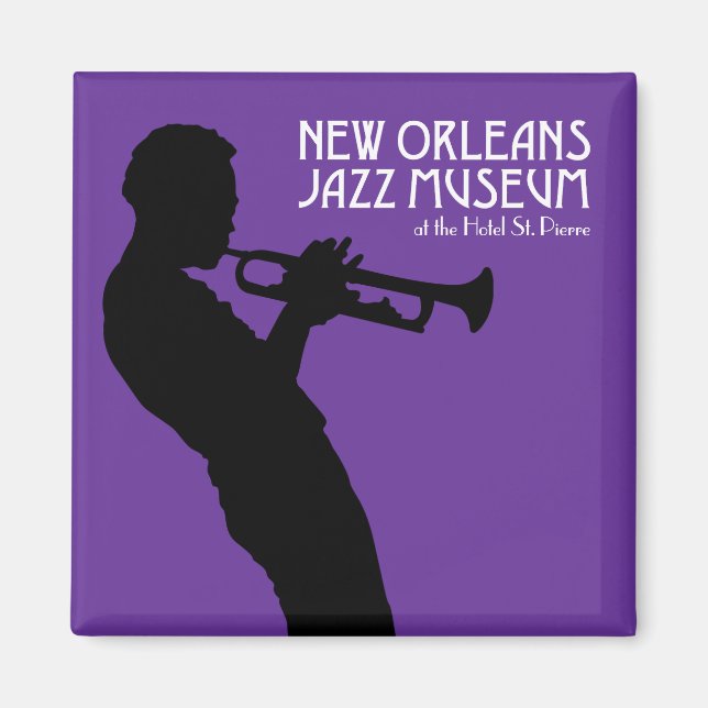 Magnet du New Orleans Jazz Museum (Devant)
