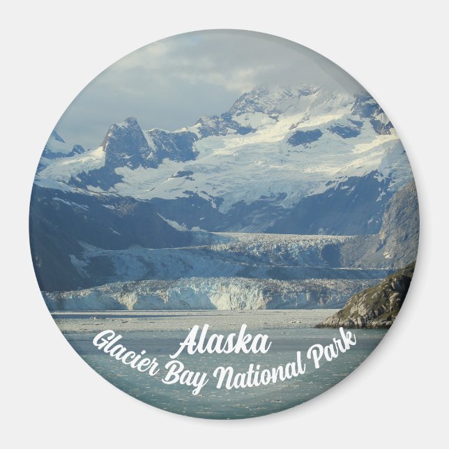 Magnet du parc national de la baie Glacier (Devant)