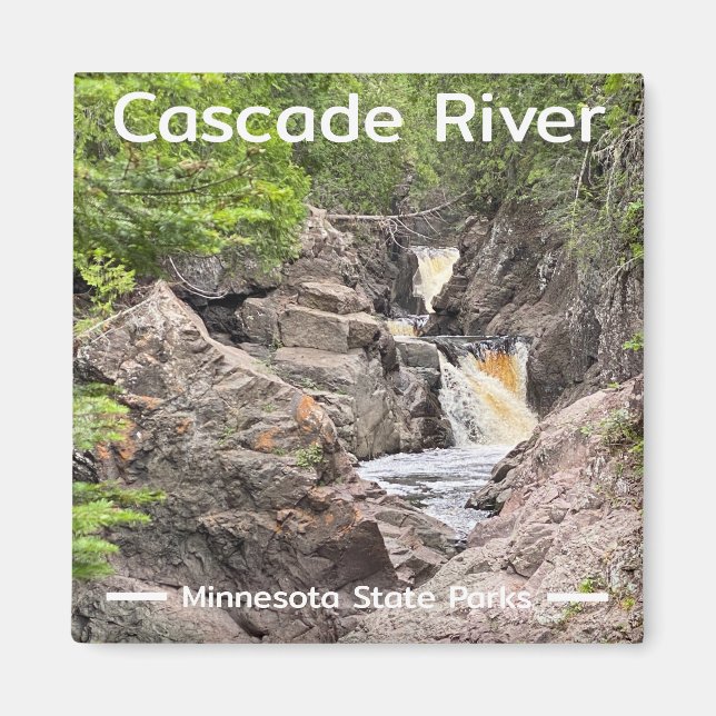Magnet du parc national de la rivière Cascade (Devant)