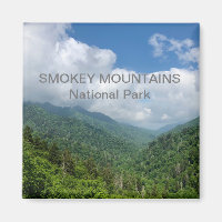 Magnet du parc national des monts Smokey