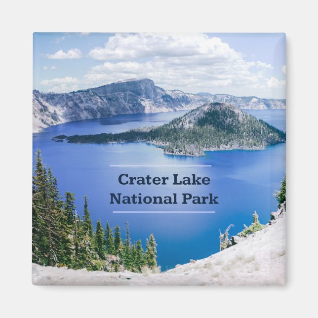 Magnet du parc national du lac Crater (Devant)