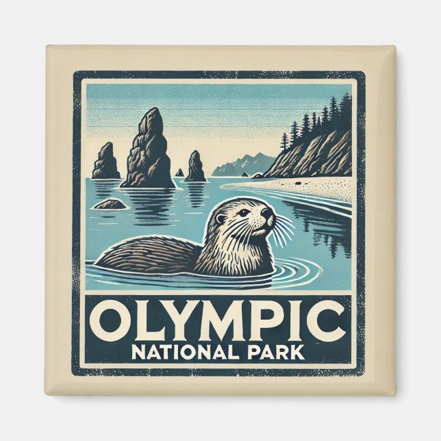 Magnet du parc national olympique (Devant)