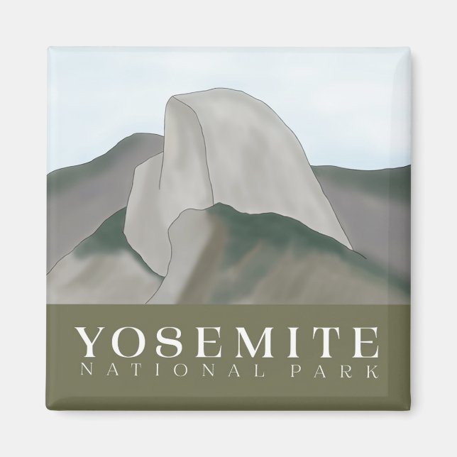 Magnet du parc national Yosemite (Devant)
