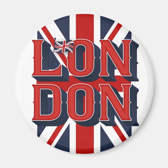 Magnet du pavillon de Londres (Devant)