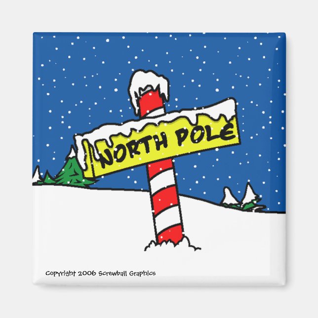 Magnet du pôle Nord (Devant)