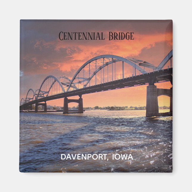 Magnet du pont du centenaire (Devant)