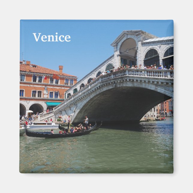 Magnet du pont du Rialto (Devant)