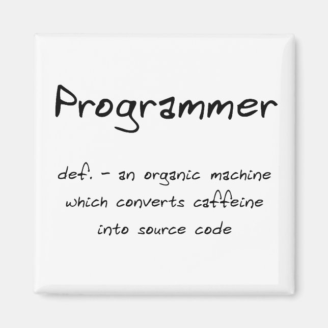 Magnet du programmeur (Devant)