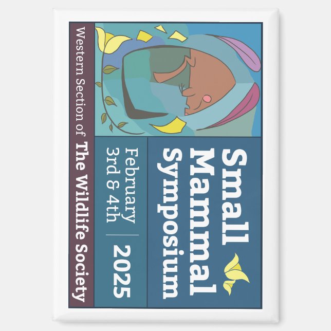 Magnet du symposium des petits mammifères (Recto)