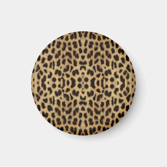 Magnet Empreinte de léopard (Devant)