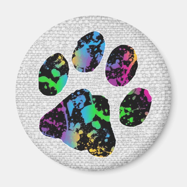 Magnet Empreinte de patte (Devant)