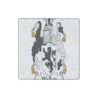 Crête de famille de marcheur