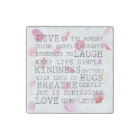 Rose romantique Pétales paroles inspirantes