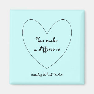 Magnet enseignant dimanche