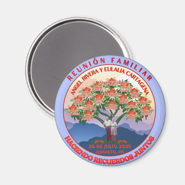 Magnet Family Reunion (Front/Back)