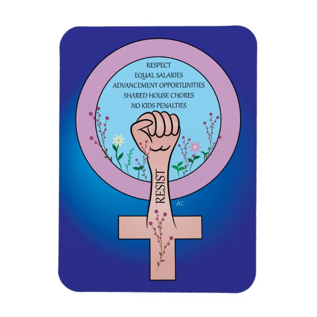 Magnet féministe (Vertical)