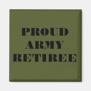 Magnet Fière retraite de l'armée