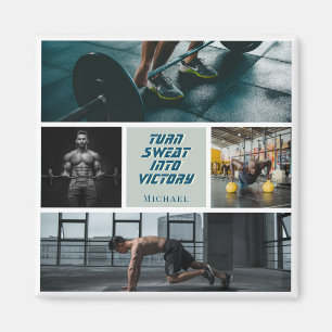 Magnet fitness gym coach accessory gift