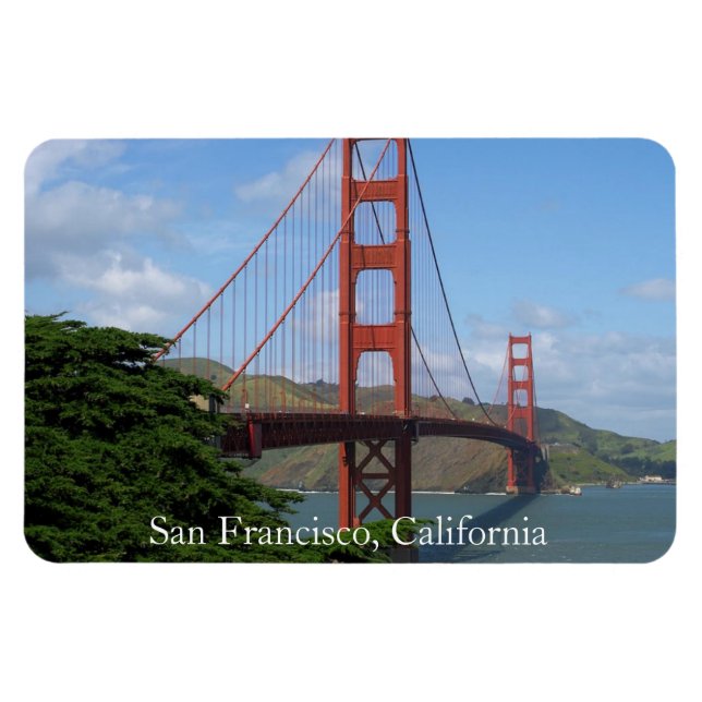 Magnet Flexi Premium de San Francisco Californie (Horizontal)