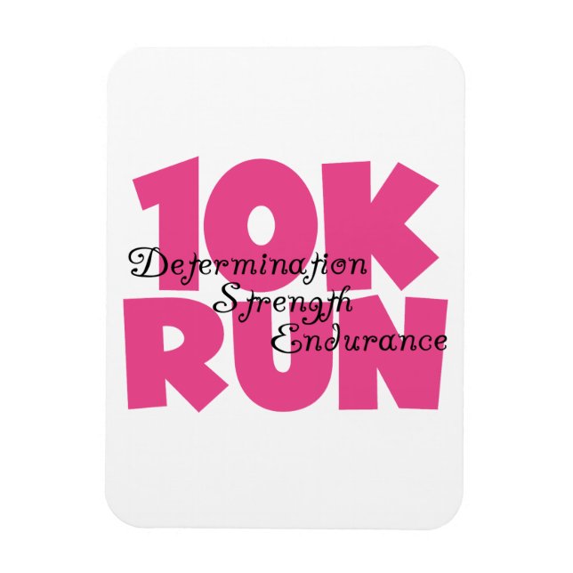 Magnet Flexible 10K Run Sport Rose (Vertical)