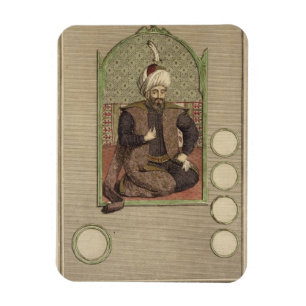 Magnet Flexible 1259-1326) fondateurs d'Osman I (de l'empire de