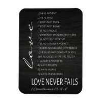 1 Corinthiens 13 L'amour est la Bible Verse