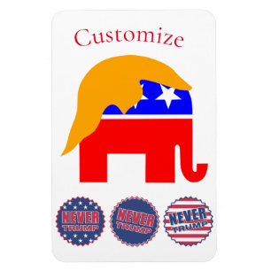 Magnet Flexible 2024 Jamais Trump Thunder_Cove