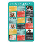 2025 Année Calendrier mensuel Photo Collage modern