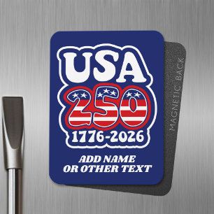 Magnet Flexible 250e anniversaire de l'Amérique - Super USA 250