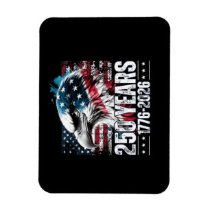 Magnet Flexible 250e anniversaire États-Unis Anniversaire Manche L