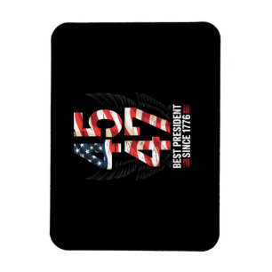 Magnet Flexible 45 47 Meilleur président depuis 1776 Patriotique