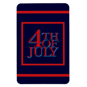 MAGNET FLEXIBLE 4 JUILLET -