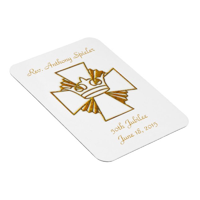 Magnet Flexible 50e anniversaire de l'Ordination du prêtre du Jubi (Côté Droit)