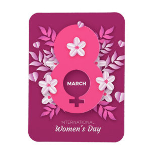 Magnet Flexible 8 March - International Women's Day