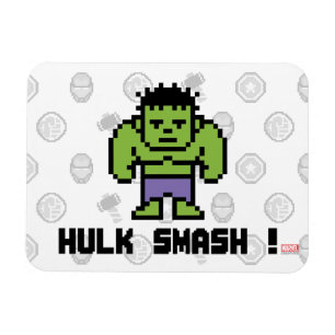 Magnet Flexible 8Bit Hulk - Hulk Smash!
