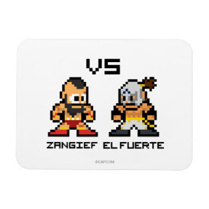 Magnet Flexible 8bit Zangief CONTRE l'EL Fuerte