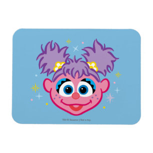 Magnet Flexible Abby Smiling Face
