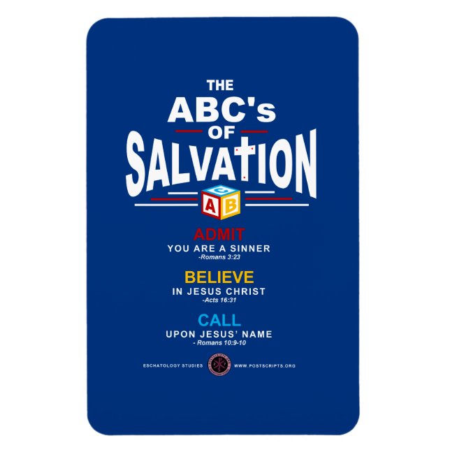 Magnet Flexible ABC du salut (Vertical)