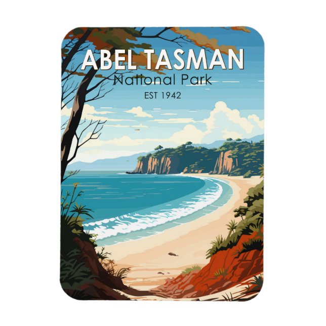 Magnet Flexible Abel Tasman National Park Nouvelle-Zélande Travel  (Vertical)