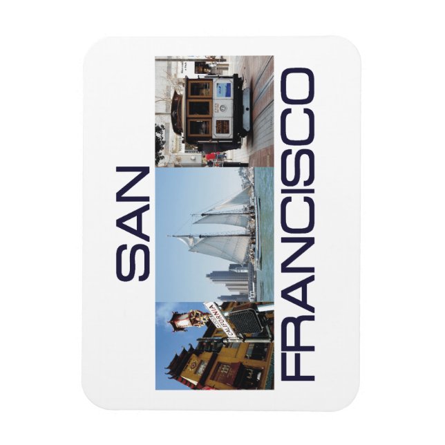 Magnet Flexible ABH San Francisco (Vertical)