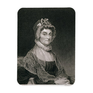Magnet Flexible Abigail Adams, gravé par G.F. Storm (fl.c.1834)