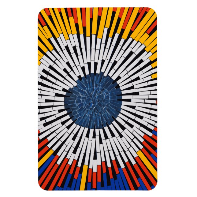 Magnet Flexible Abstrait dans la bande : démarrage (Vertical)