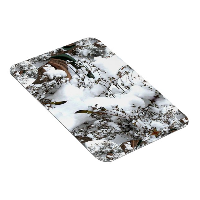 Magnet Flexible Abstrait de neige (Côté Droit)