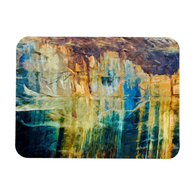 Magnet Flexible Abstraite de Lakeshore National Rocks (Horizontal)