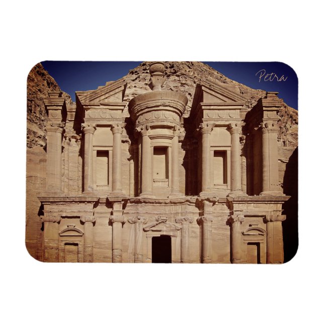 Magnet Flexible Ad Deir - Petra - Jordanien (Horizontal)