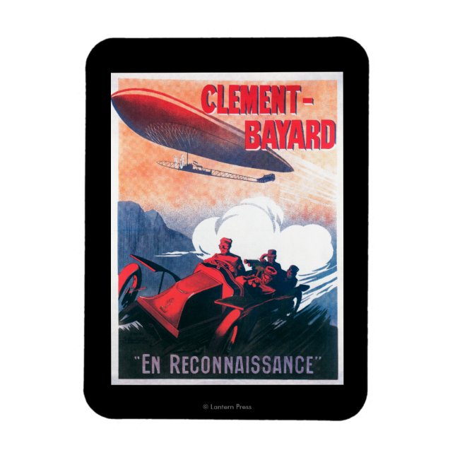 Magnet Flexible Adjudant Vincenot WWI Aéronef Affiche promotionnel (Vertical)