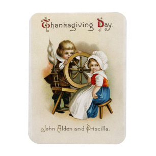 Magnet Flexible Adorable pèlerins Vintages