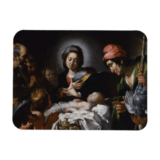 Magnet Flexible Adoration des bergers, vers 1615 (Horizontal)